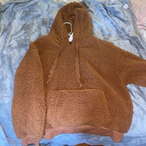 Soft Sherpa hoodie
